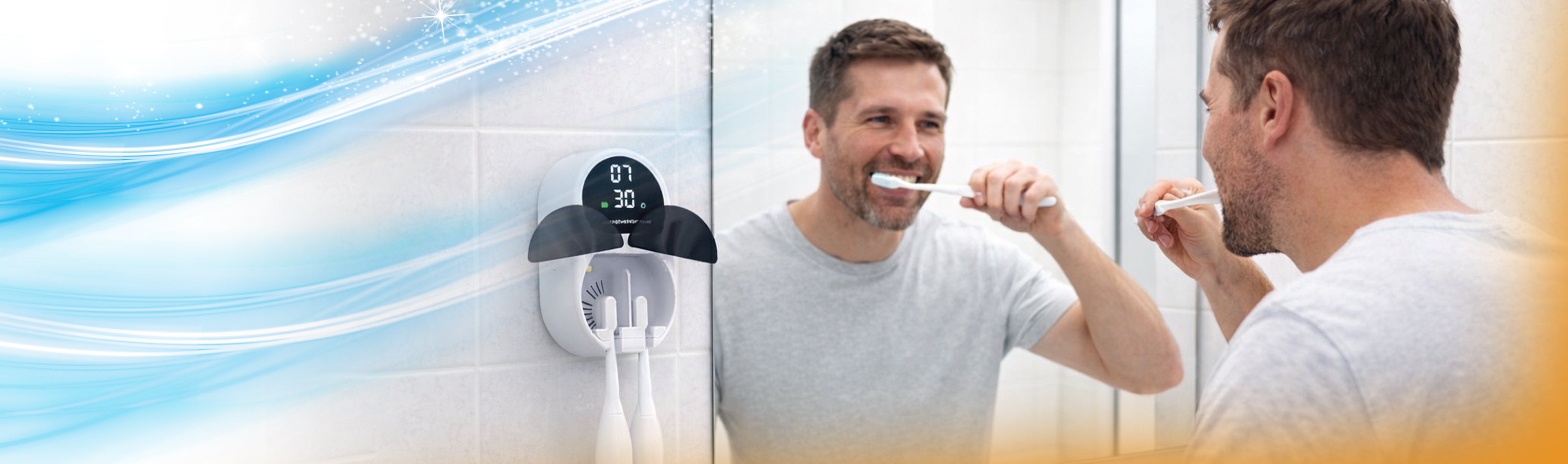 How to sanitize tooth brush