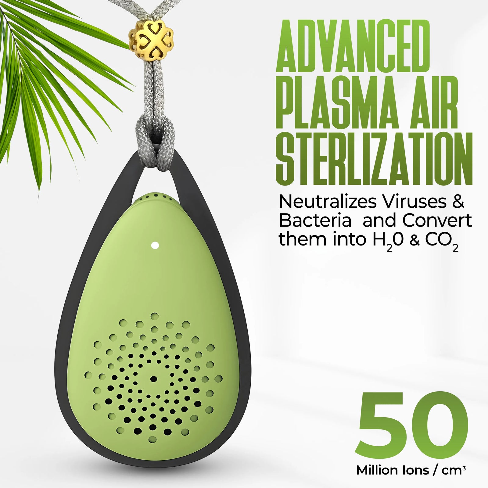 Intelligent Plasma Air Sterilizer Necklace