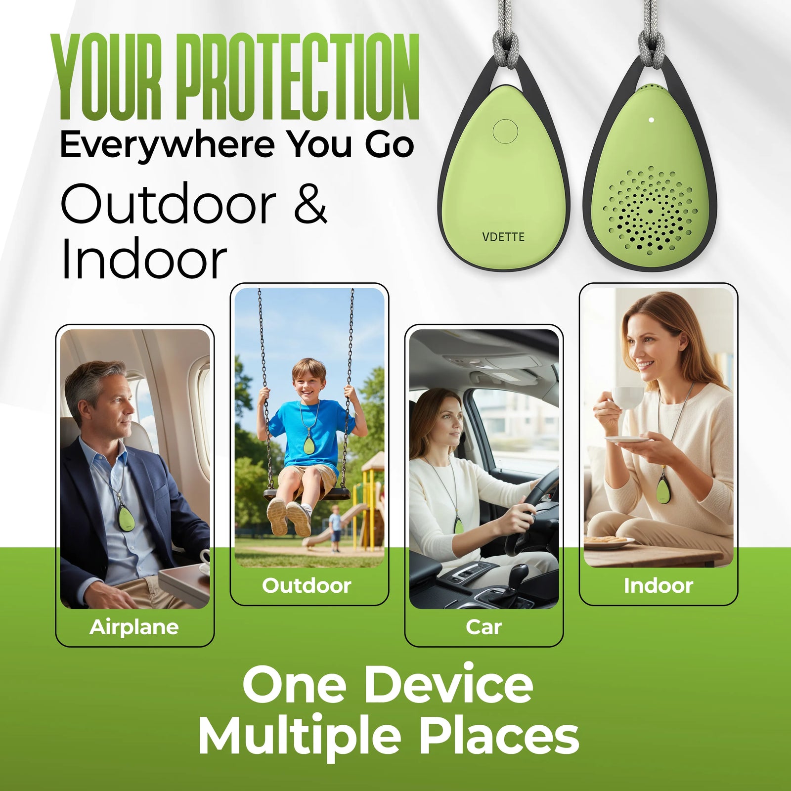 Intelligent Plasma Air Sterilizer Necklace