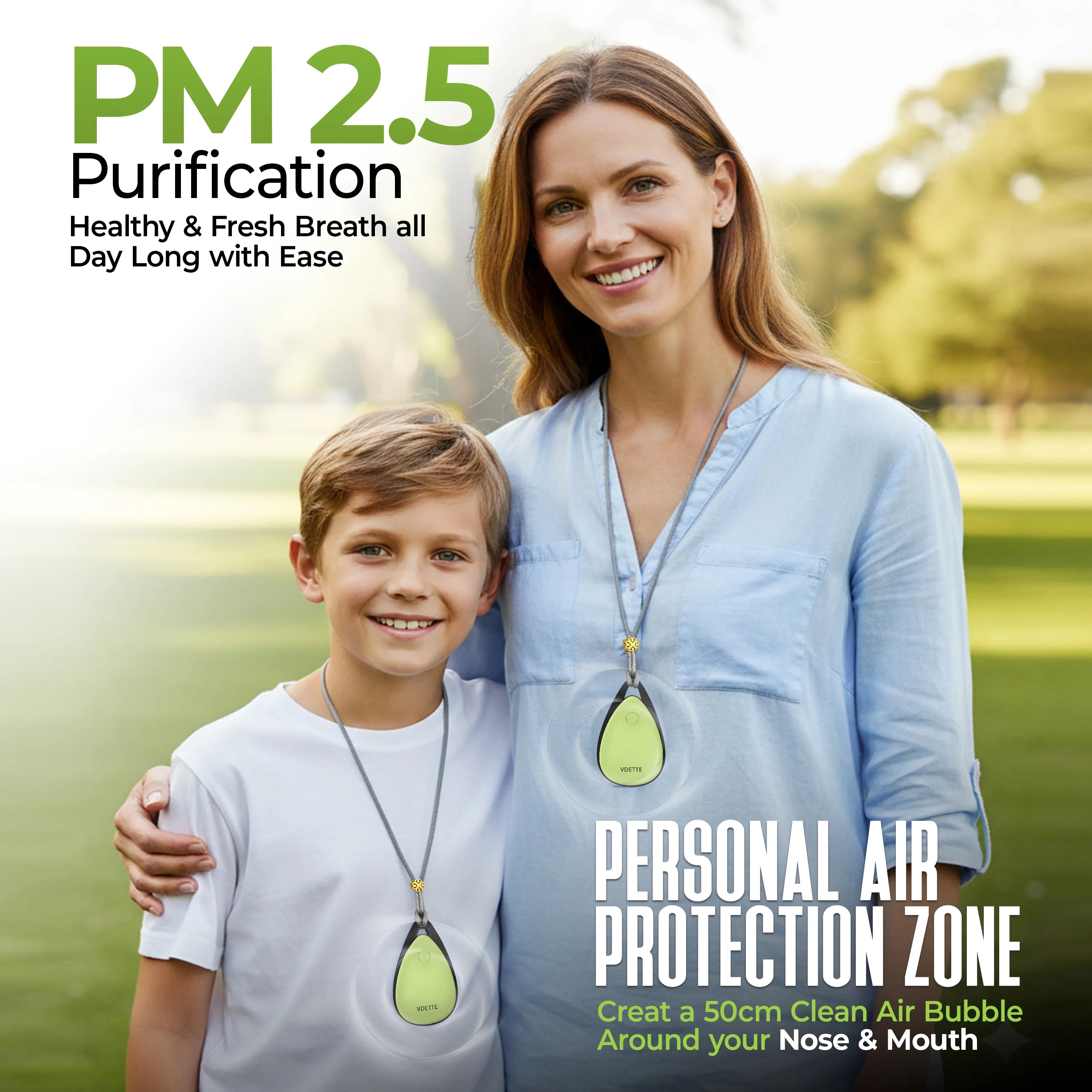 Intelligent Plasma Air Sterilizer Necklace