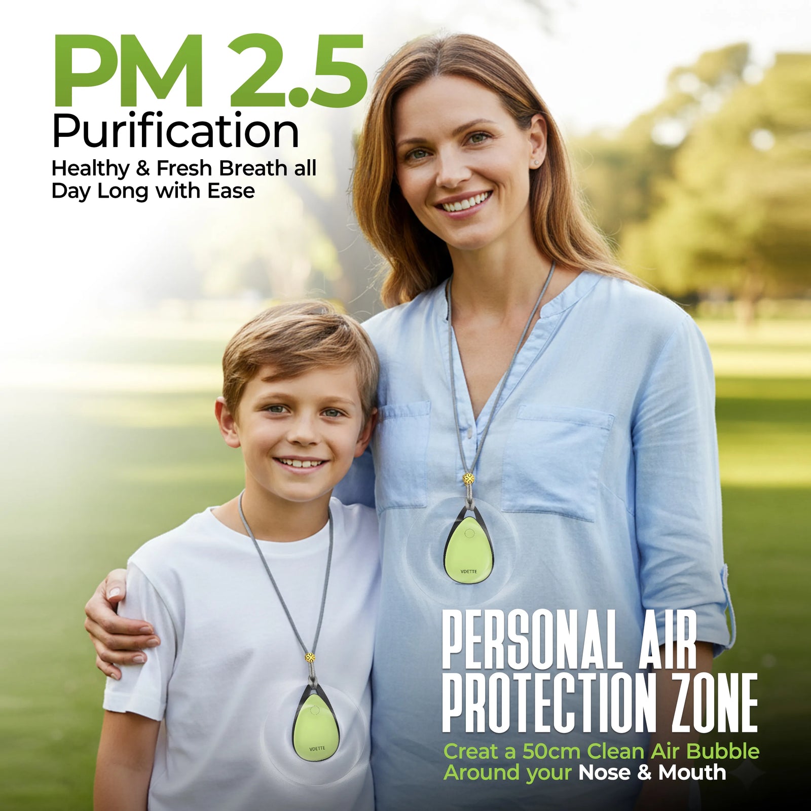 Intelligent Plasma Air Sterilizer Necklace