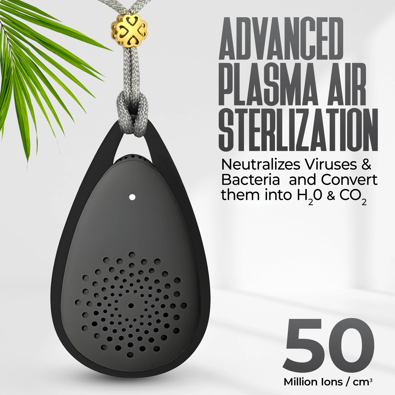 Intelligent Plasma Air Sterilizer Necklace