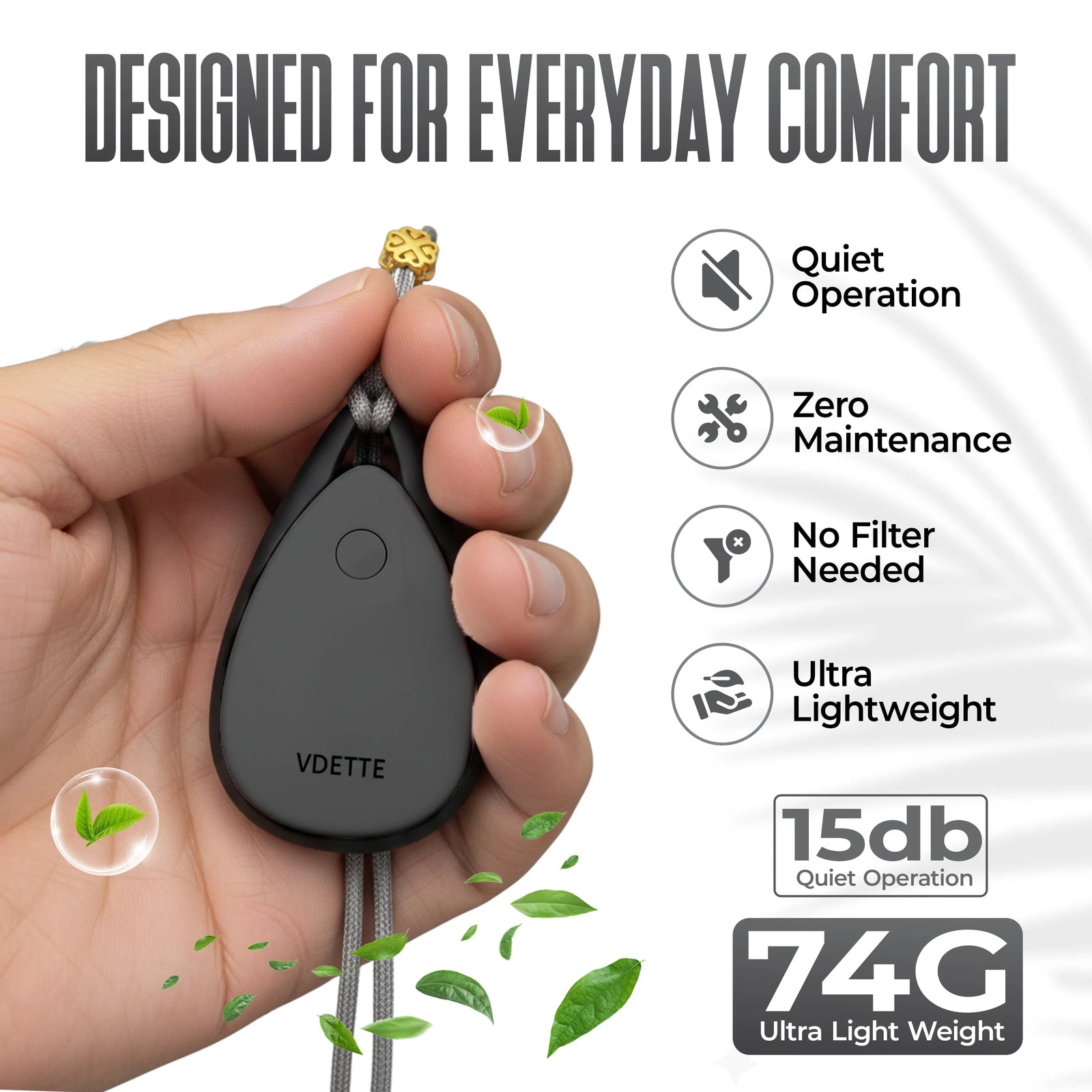 Intelligent Plasma Air Sterilizer Necklace