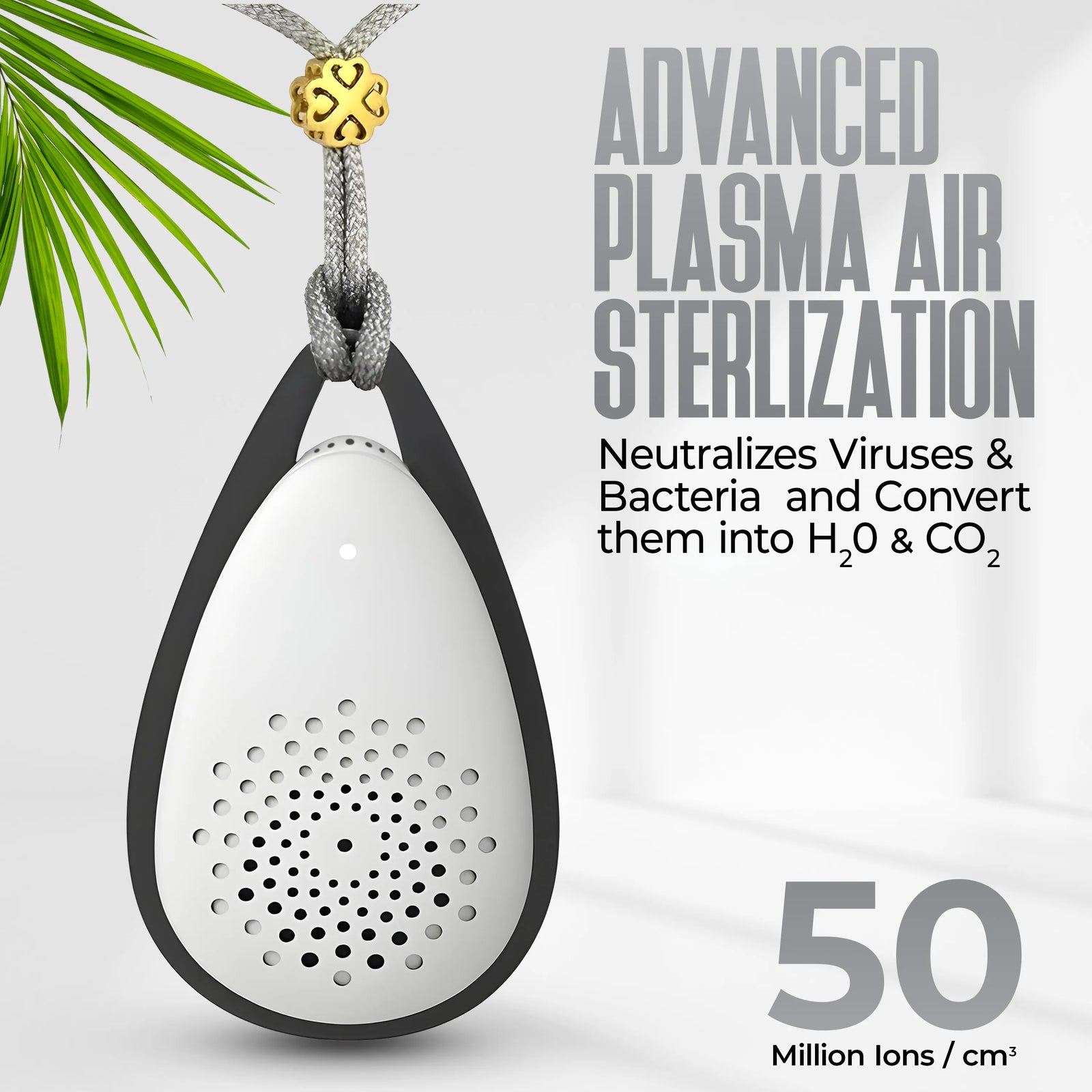 Intelligent Plasma Air Sterilizer Necklace