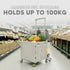 Premium Upgraded Foldable Trolley Cart