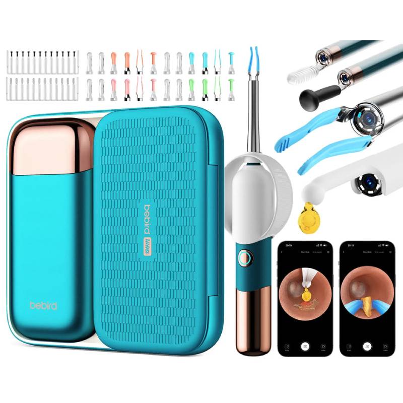 Bebird Earsight Ultra Earwax Removal Smart Tool Kit with 4P Ultrafine Camera