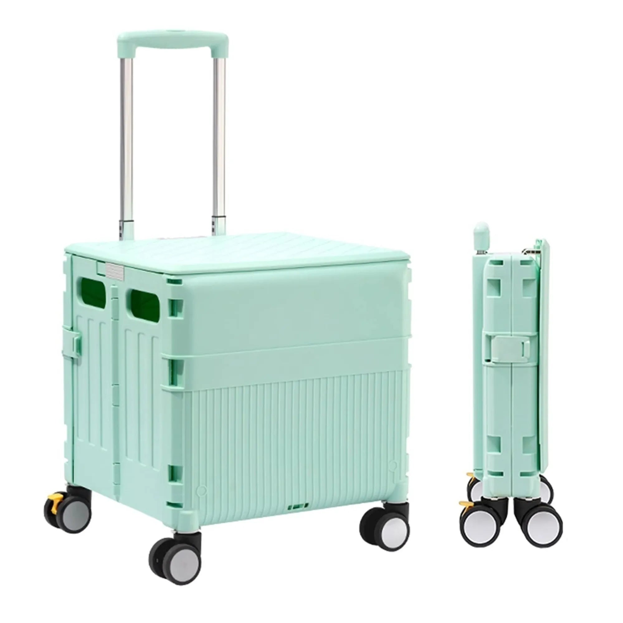 Multifunctional Grocery Shopping Supermarket Folding Trolley Cart