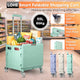 Multifunctional Grocery Shopping Supermarket Folding Trolley Cart