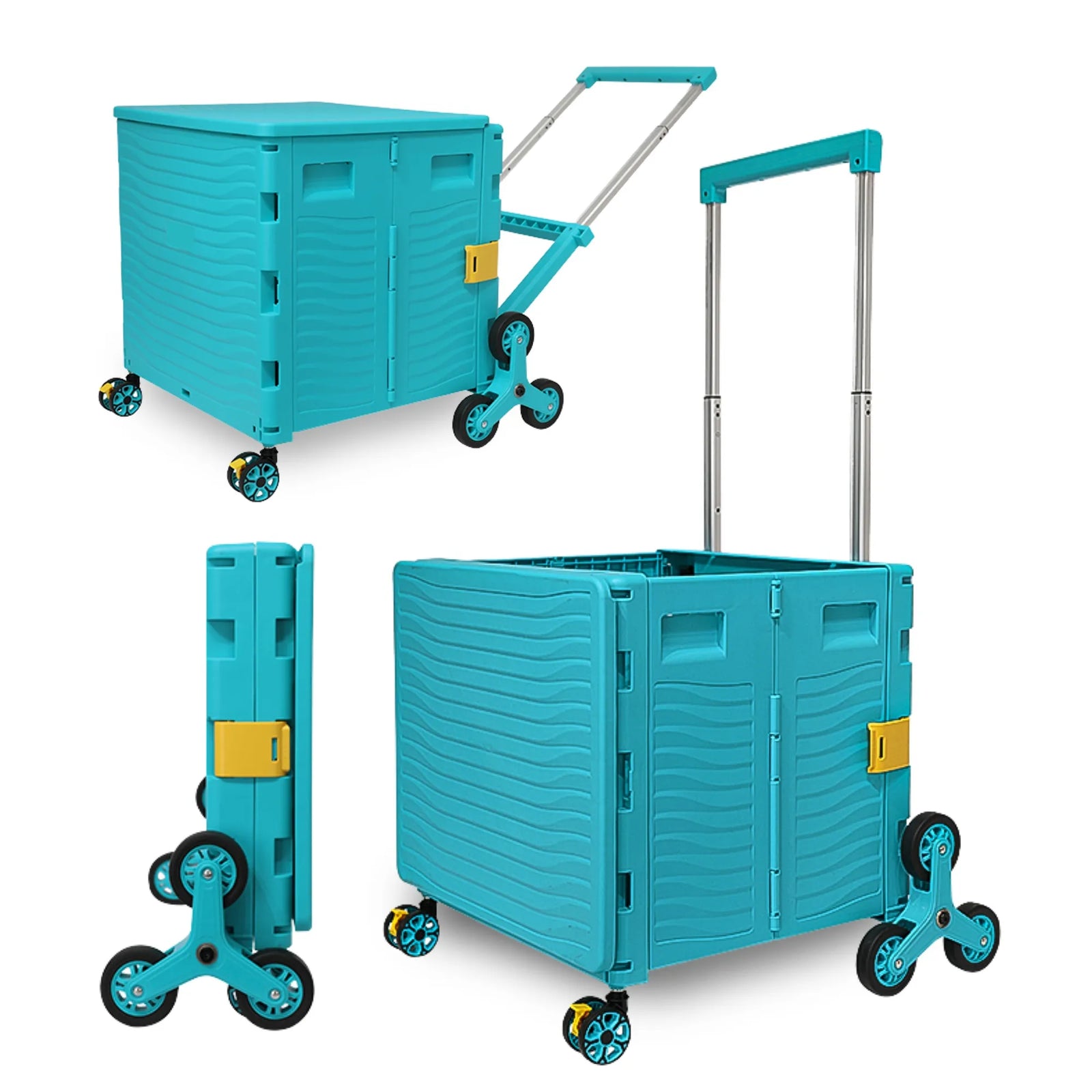 Premium Upgraded Foldable Trolley Cart