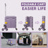 Premium Upgraded Foldable Trolley Cart