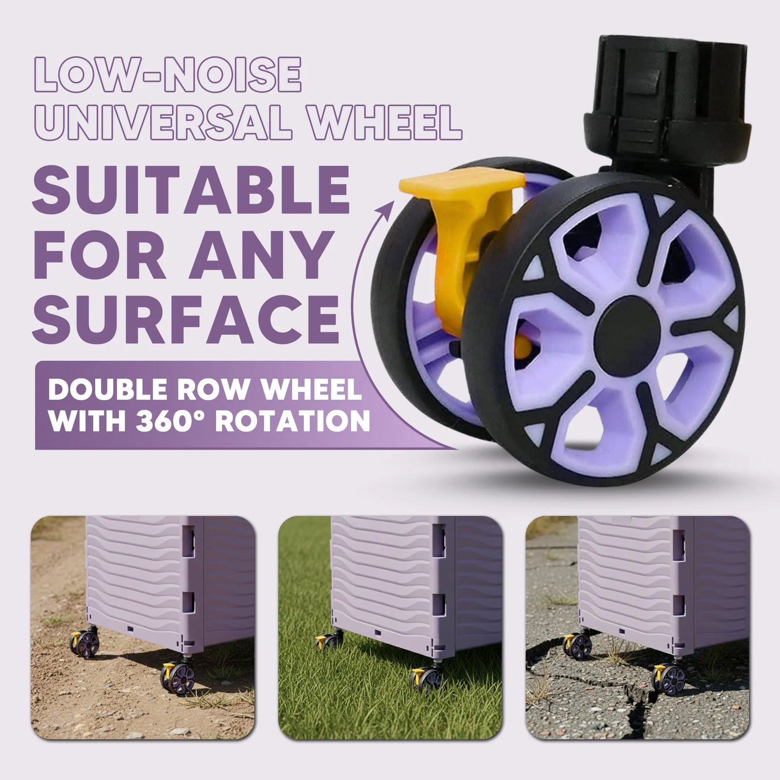 Premium Upgraded Foldable Trolley Cart