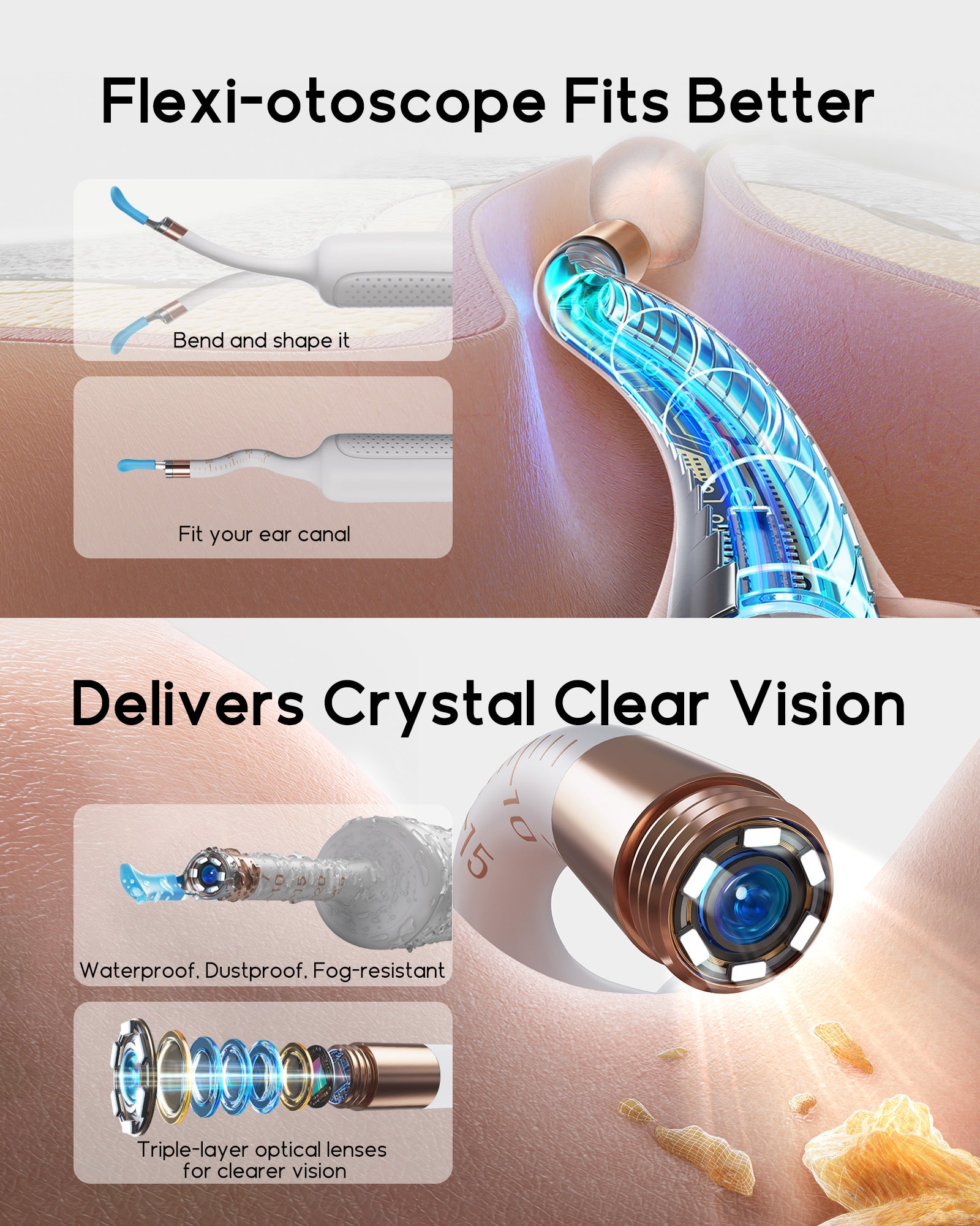 Bebird Earsight Plus Earwax Removal Tool Kit with HD Camera