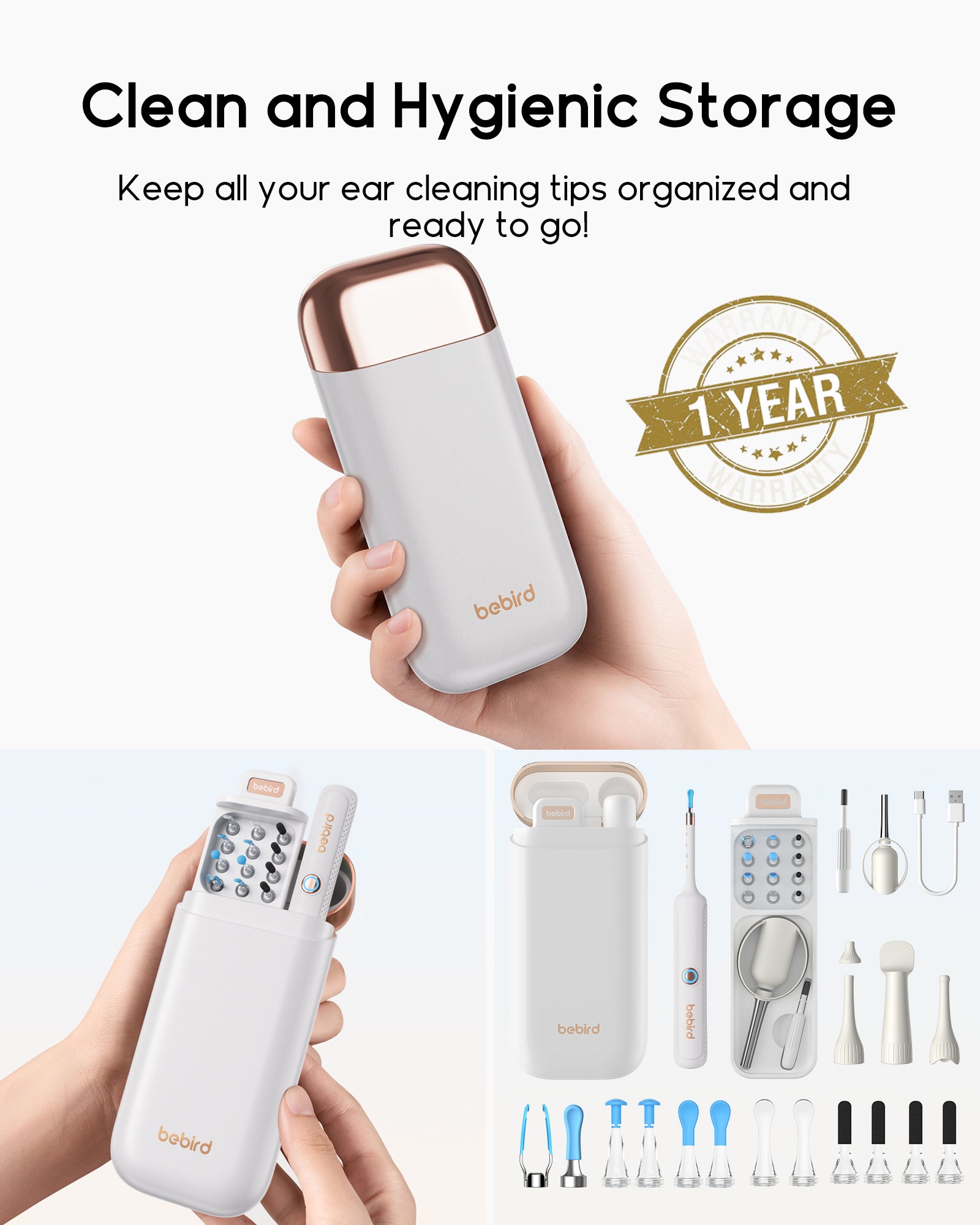 Bebird Earsight Plus Earwax Removal Tool Kit with HD Camera