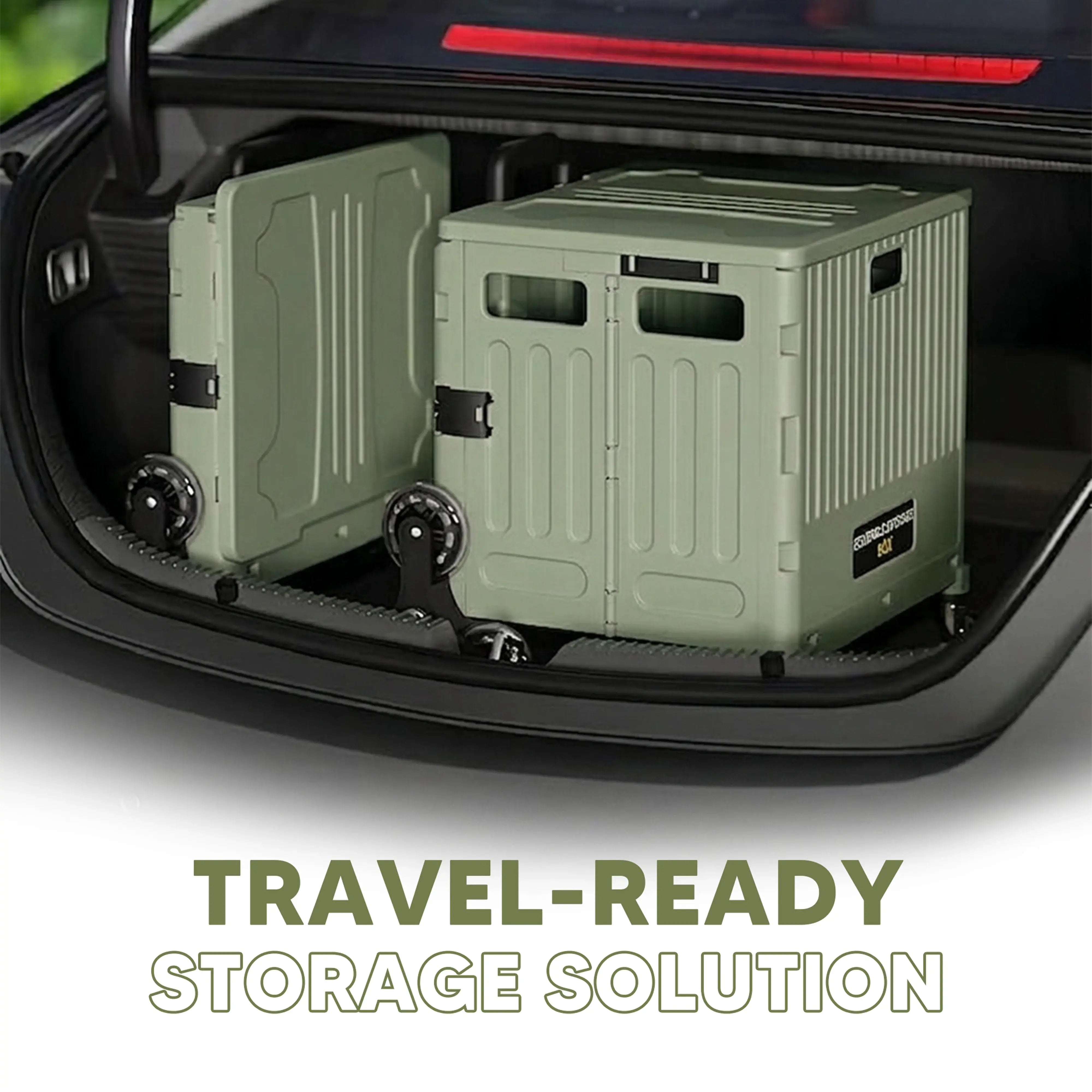 foldable trolley cart fix in car trunk