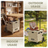 Super Strong Foldable Rolling Cart with Climbing Wheel | Lightweight Collapsible Trolley