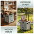 Super Strong Foldable Rolling Cart with Climbing Wheel | Lightweight Collapsible Trolley