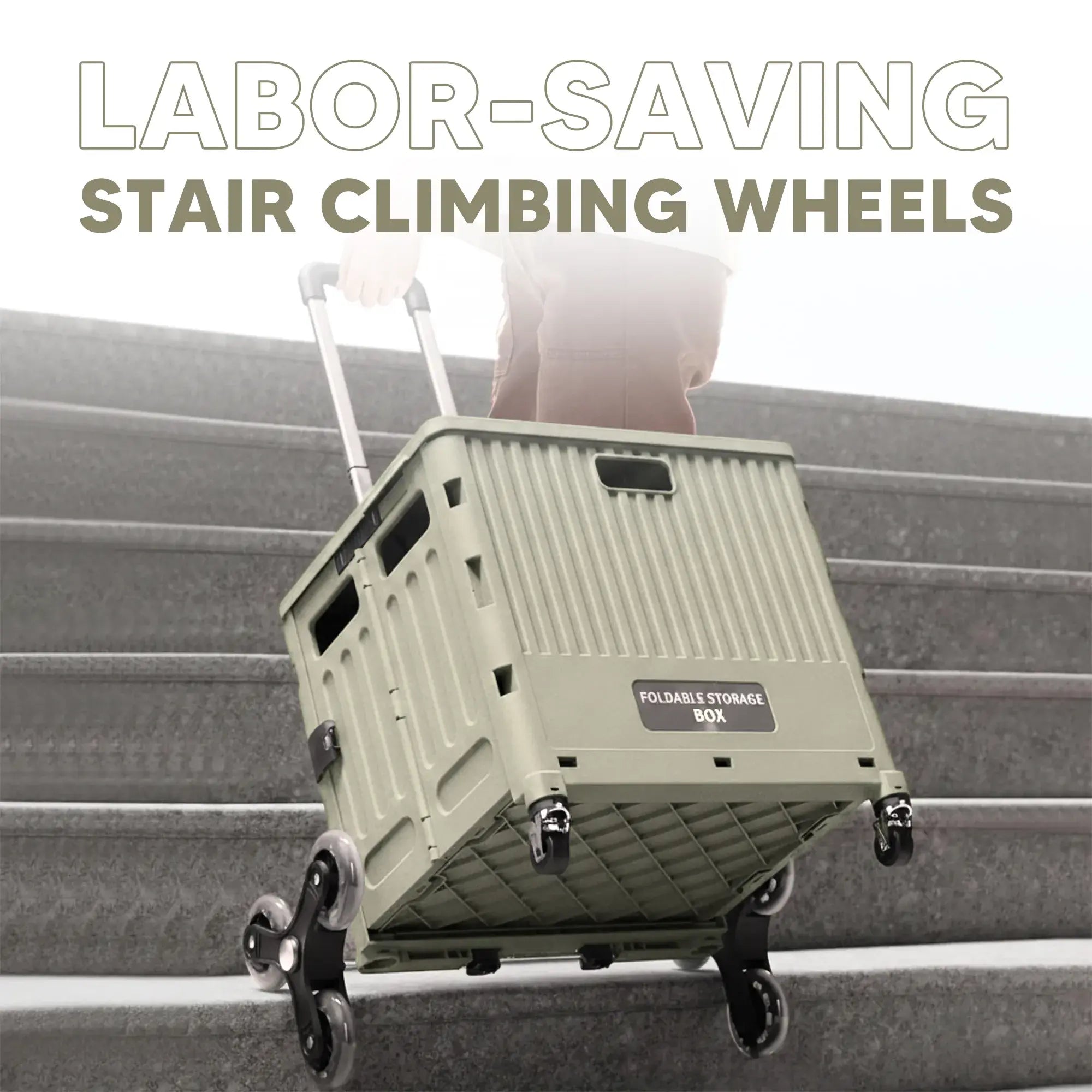 8 wheel stair climbing trolley